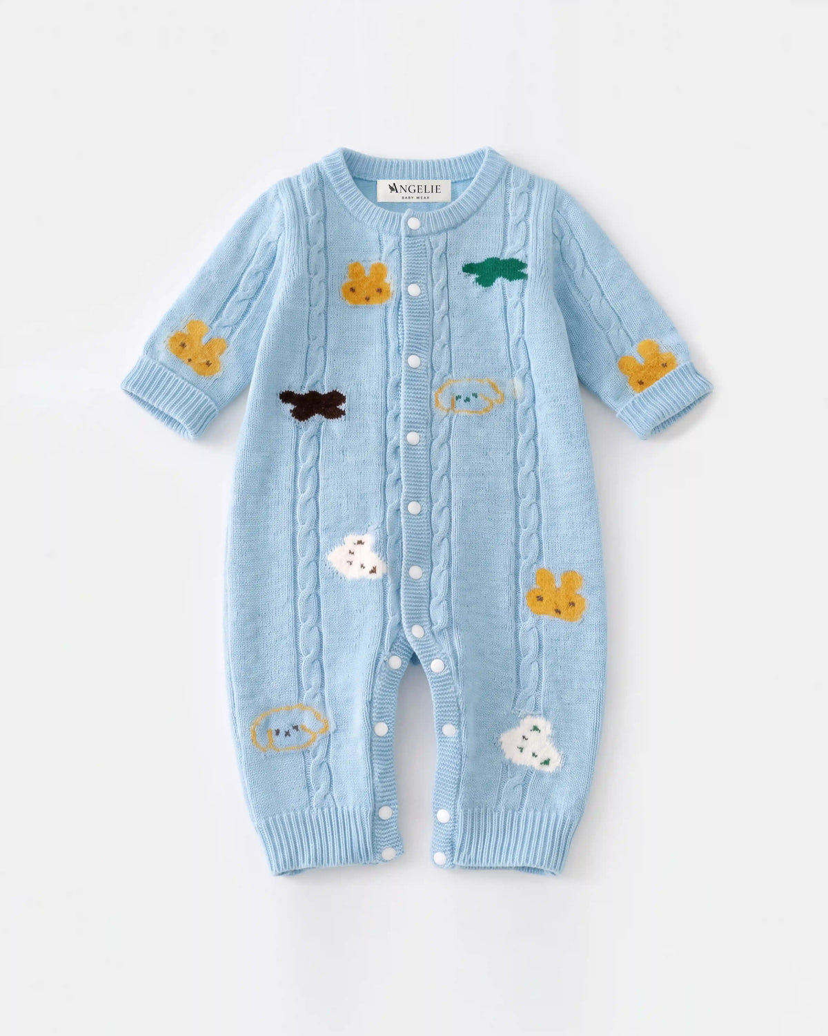Angelie Animal Knit Jumpsuit