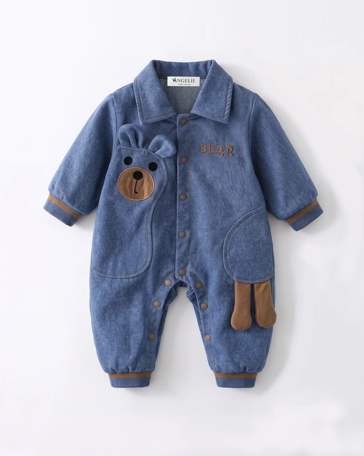 Angelie Bear Cartoon Jumpsuit