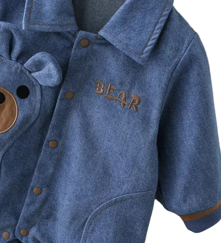Angelie Bear Cartoon Jumpsuit