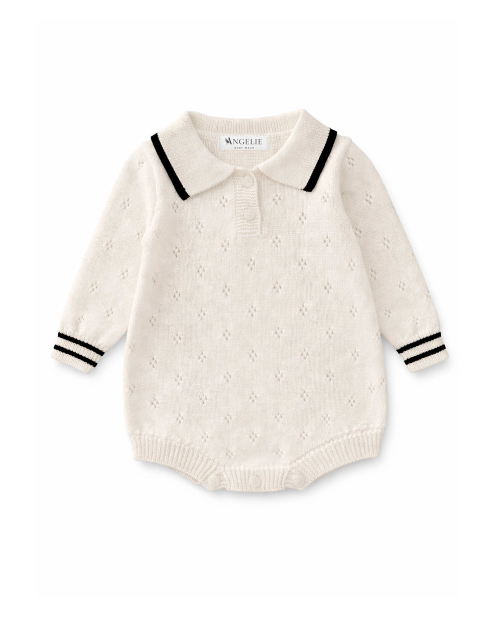 Angelie Diamond Knit Romper