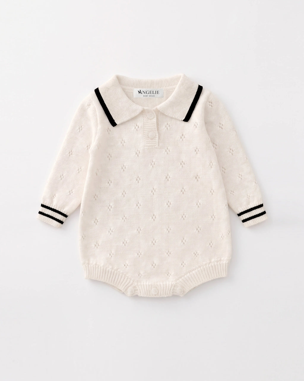 Angelie Diamond Knit Romper