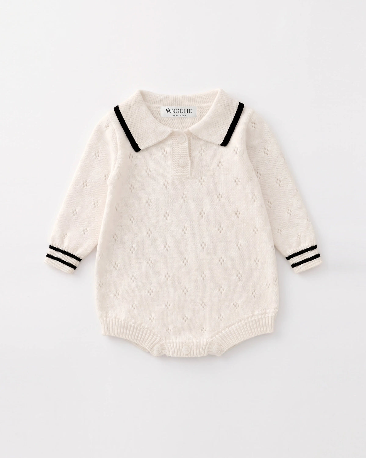 Angelie Diamond Knit Romper