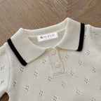 Angelie Diamond Knit Romper