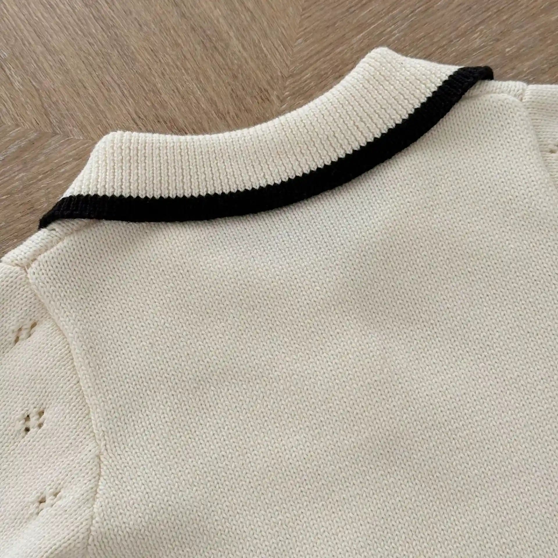Angelie Diamond Knit Romper