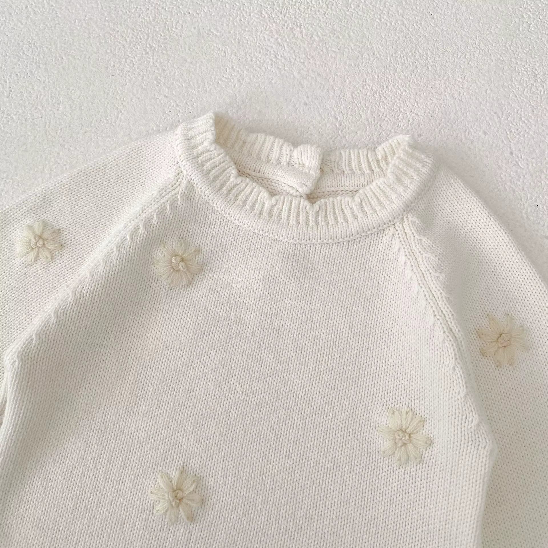 Angelie Petal Knit Romper