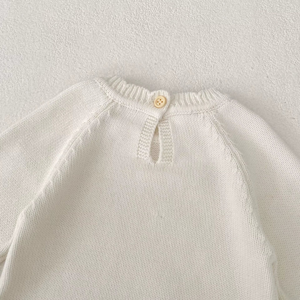 Angelie Petal Knit Romper