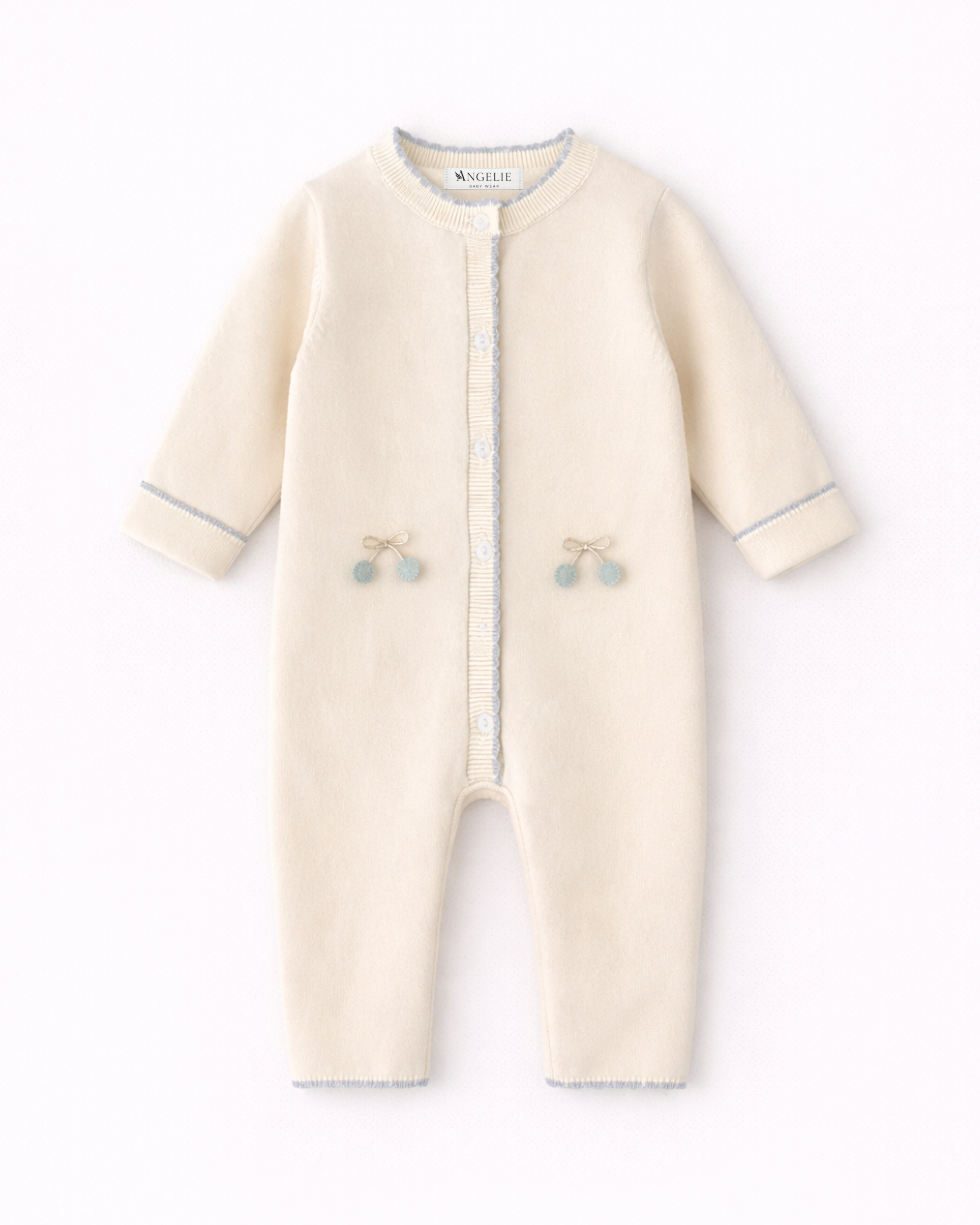 Angelie Pom-Pom Knit Jumpsuit