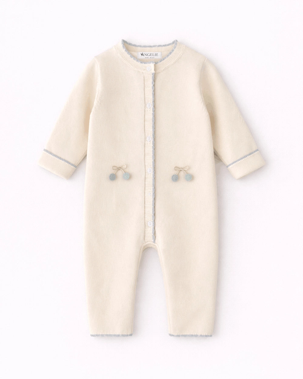 Angelie Pom-Pom Knit Jumpsuit