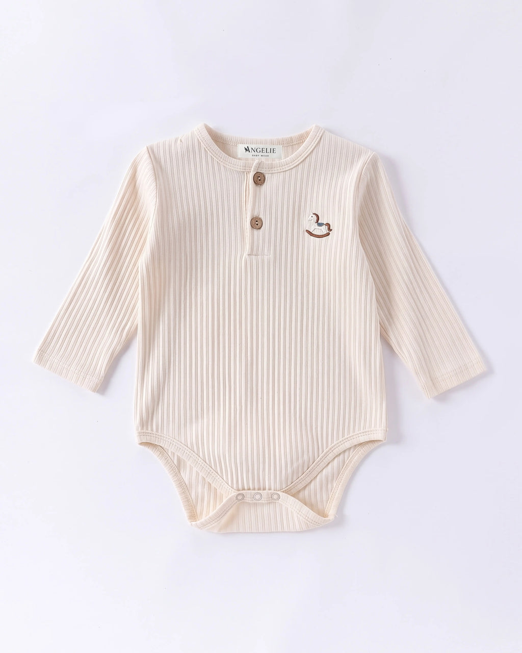 Angelie Rocking Horse Knit Romper