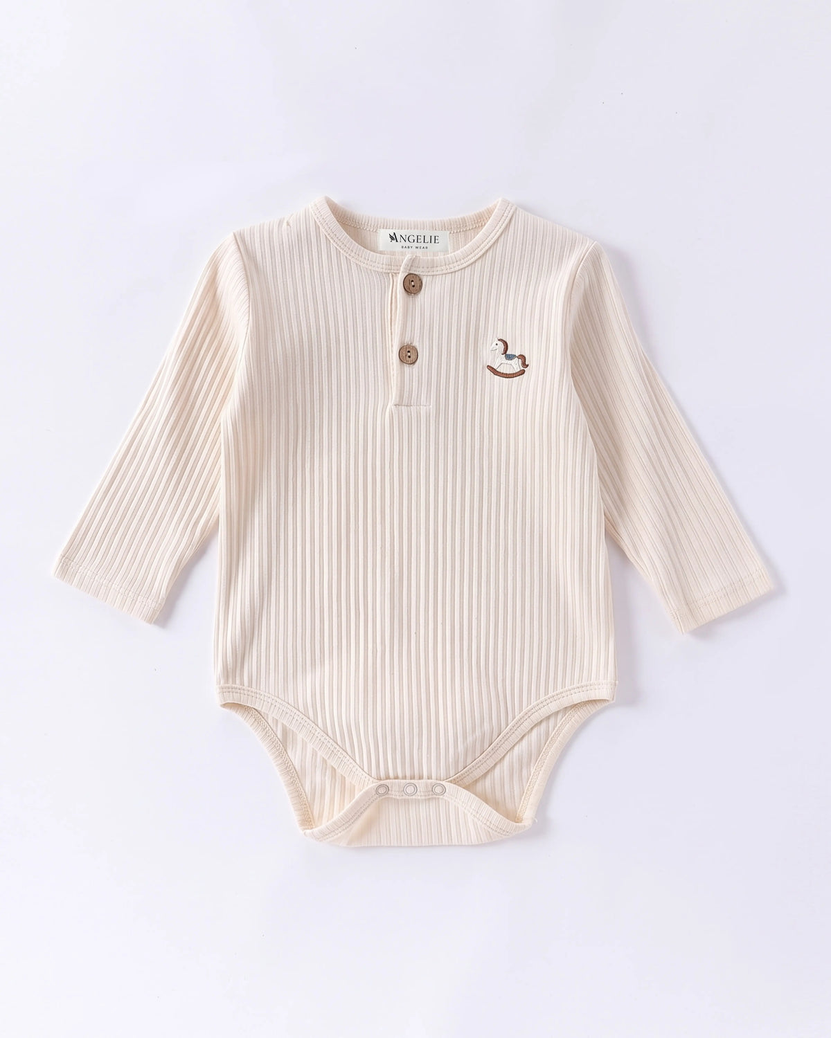 Angelie Rocking Horse Knit Romper