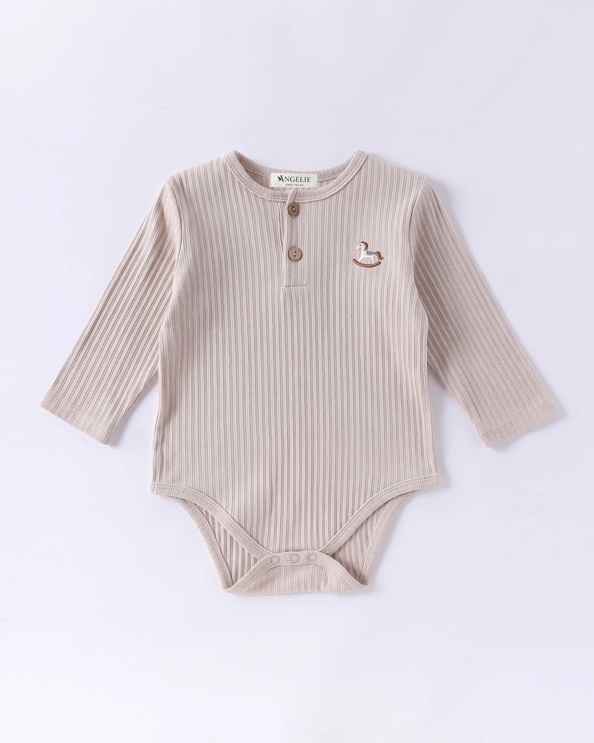 Angelie Rocking Horse Knit Romper