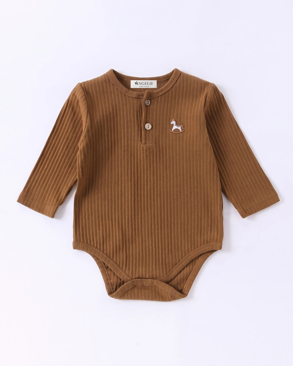 Angelie Rocking Horse Knit Romper