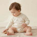 Angelie Petal Knit Romper