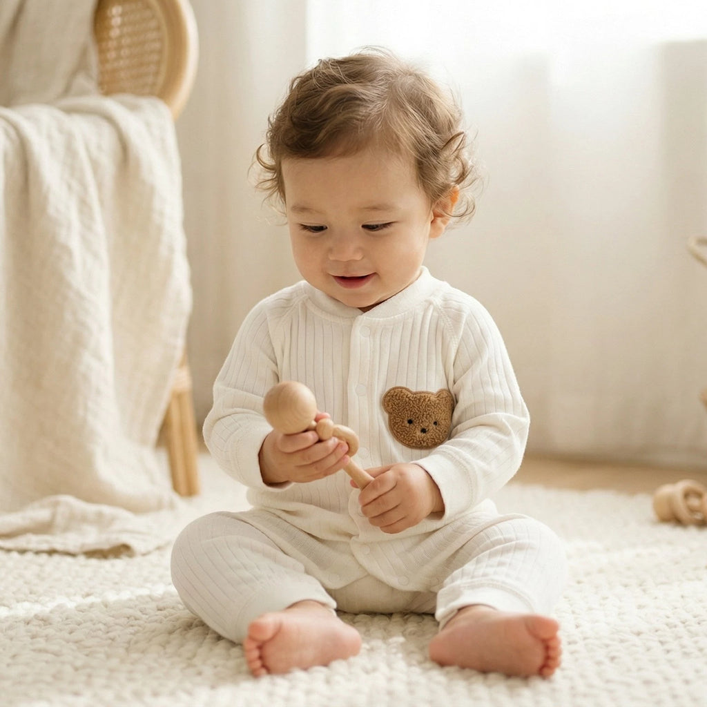 Angelie Teddy Patch Jumpsuit